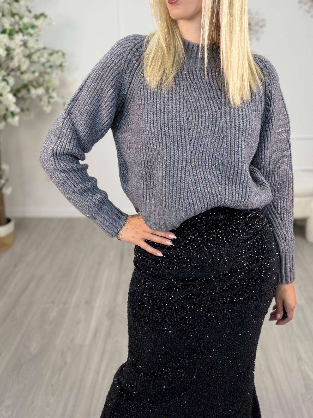 Maglia Grigia Susy Mix