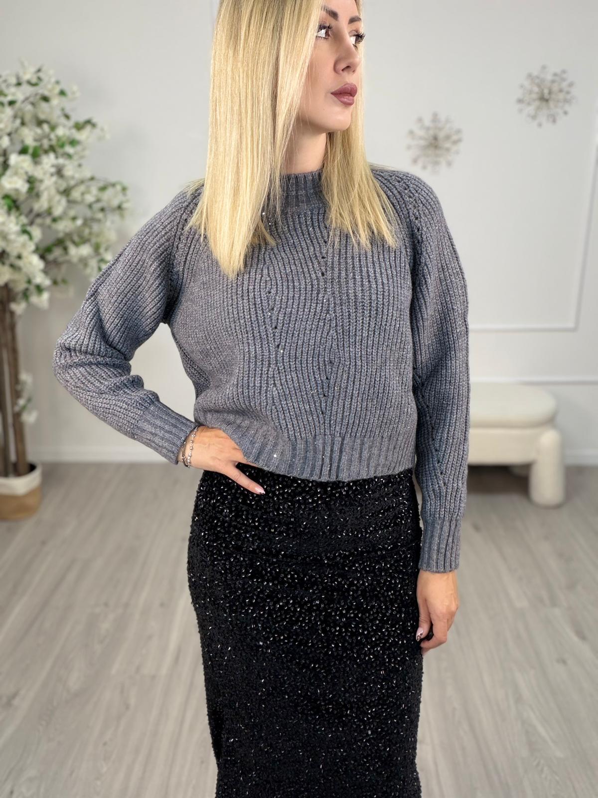 Maglia Grigia Susy Mix