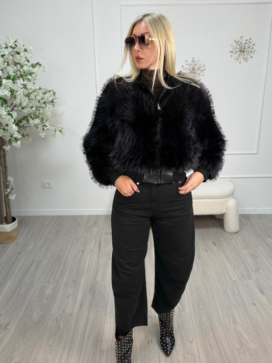 Pantalone Barbara Nero -Haveone