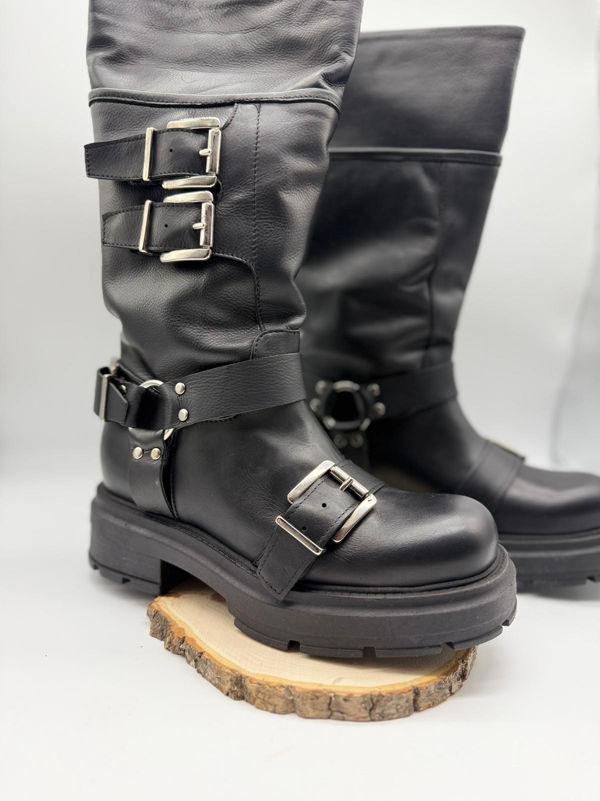 Biker Nero Divine Follie