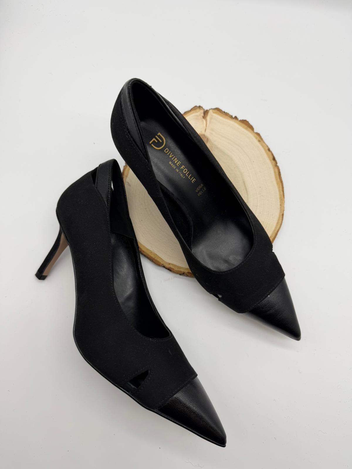 Decolleté  In Camoscio e Pelle Divine Follie