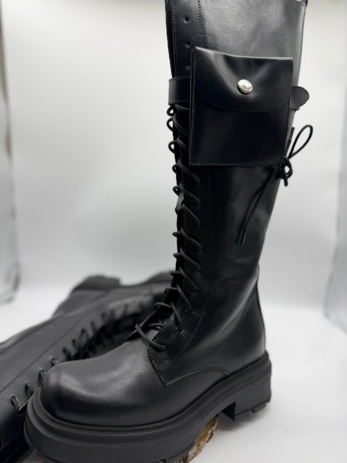 Stivali Alti Con Taschino Divine Follie