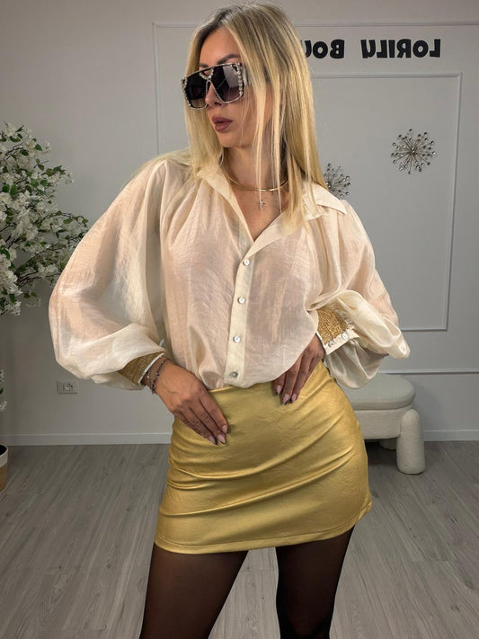 Camicia Ricami Polso Susy Mix