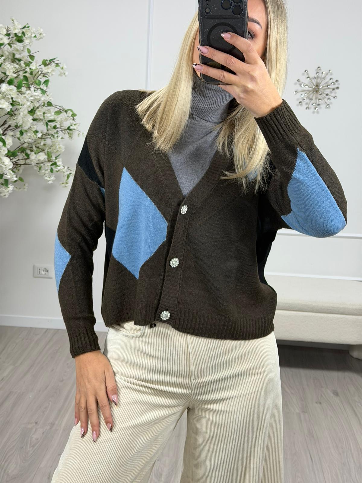 Cardigan Rombi Susy Mix