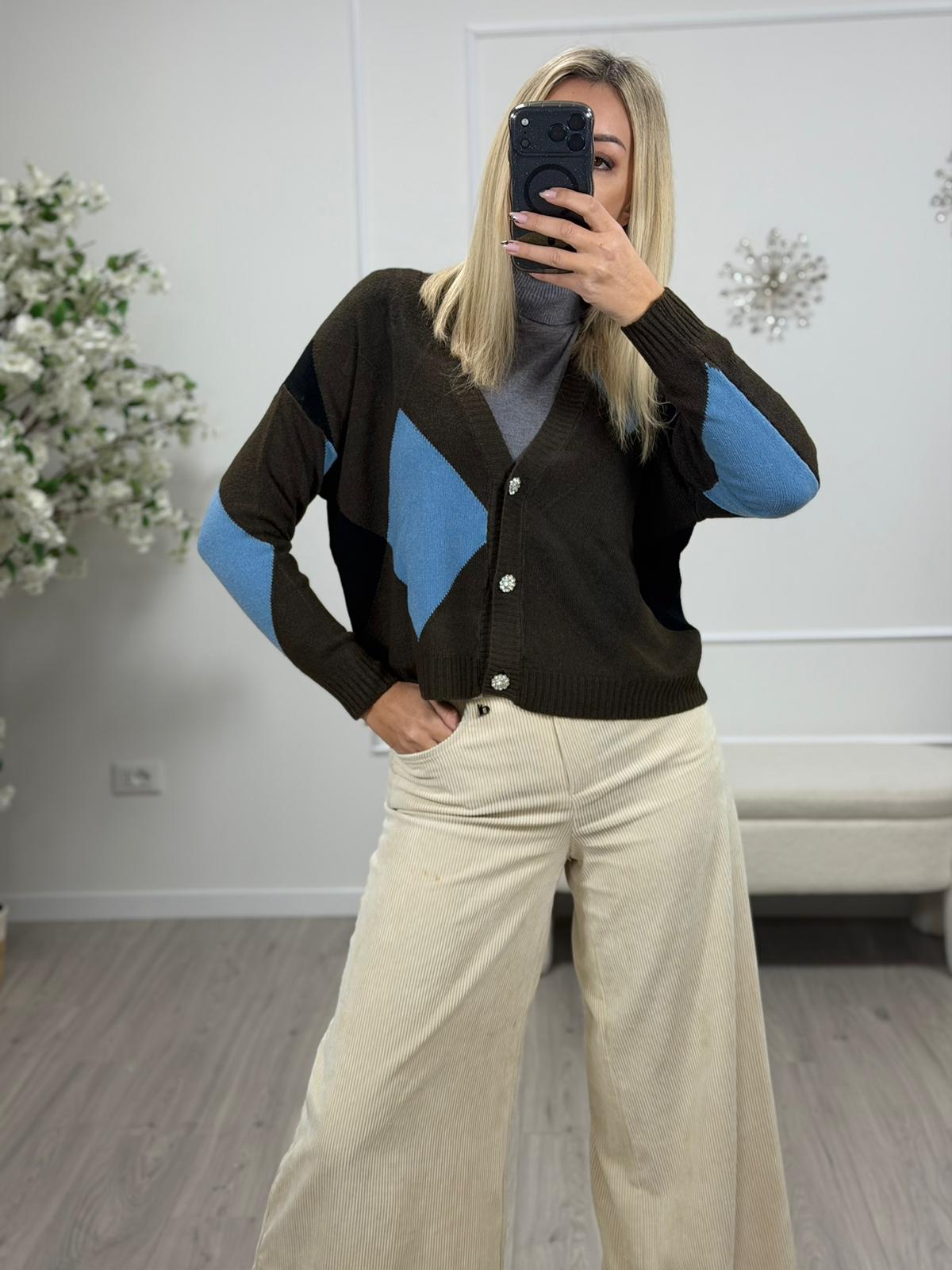 Cardigan Rombi Susy Mix