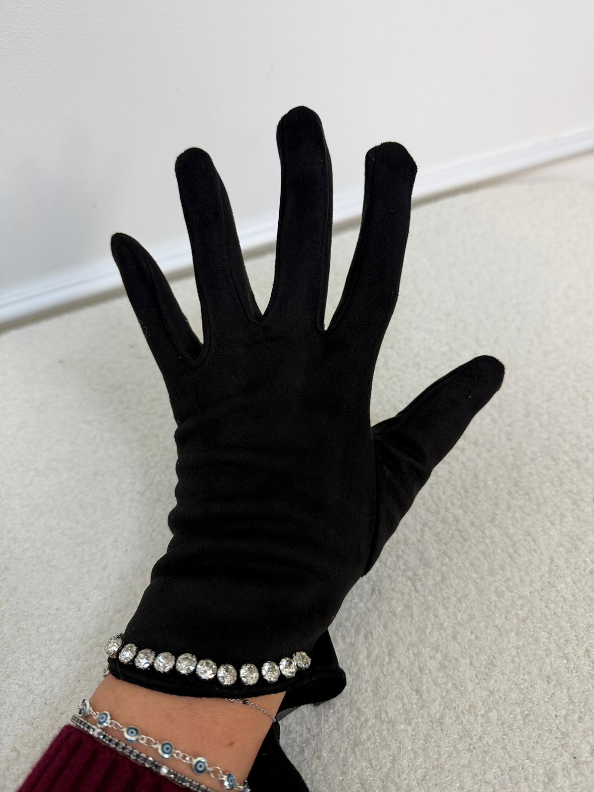 Guanti Strass Susy Mix