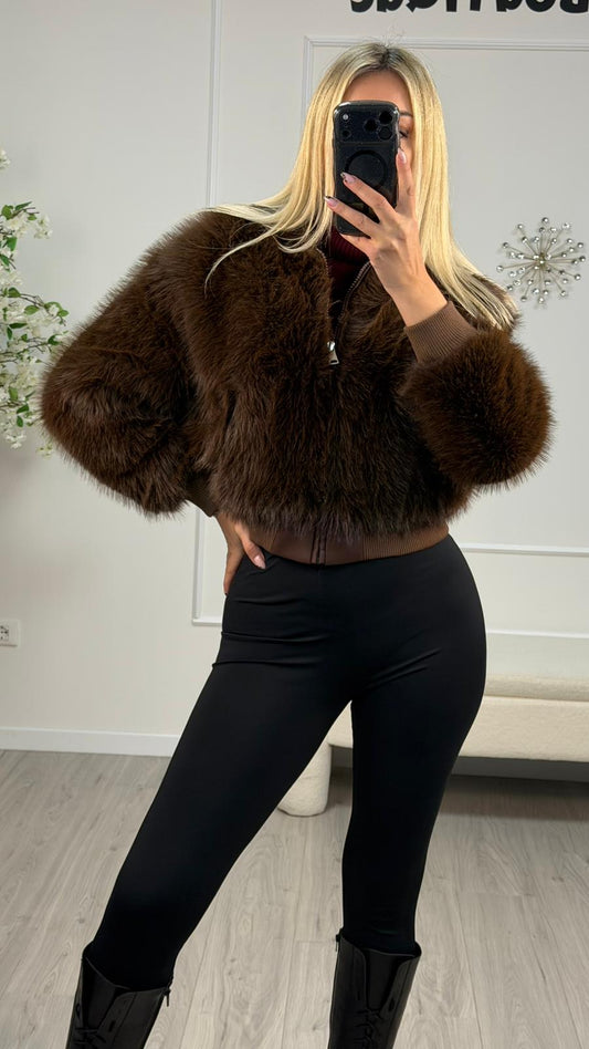 Bomber Eco pelliccia Susy Mix