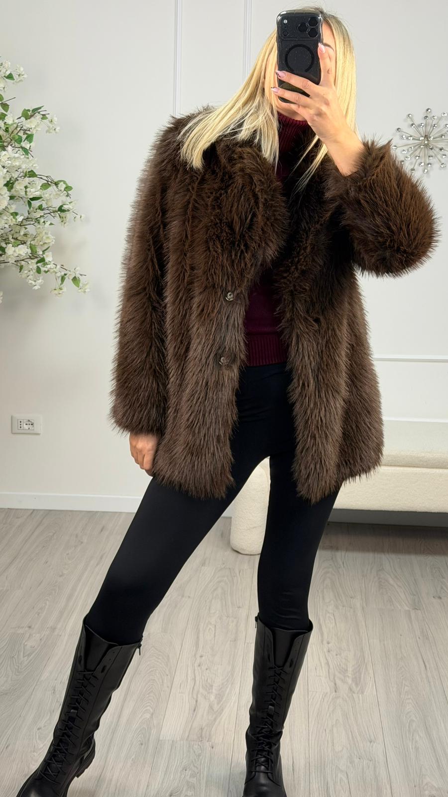 Ecopelliccia Midi Susy Mix