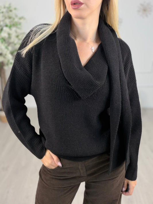 Maglia Con Sciarpa - Haveone