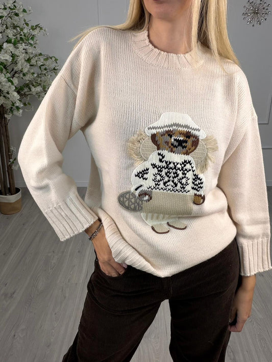 Maglia Patch Orsetto -Vicolo