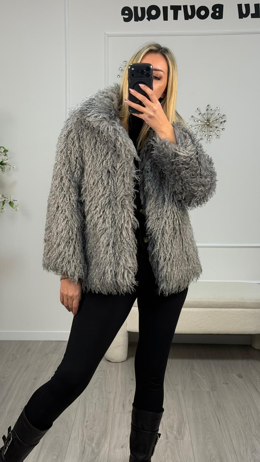 Pelliccia mongolia grigio - HaveOne