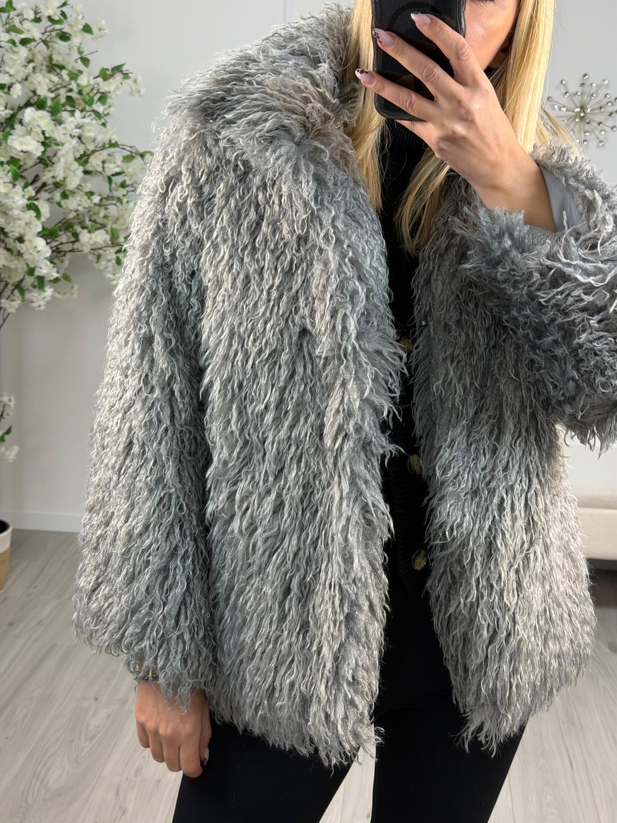 Pelliccia mongolia grigio - HaveOne