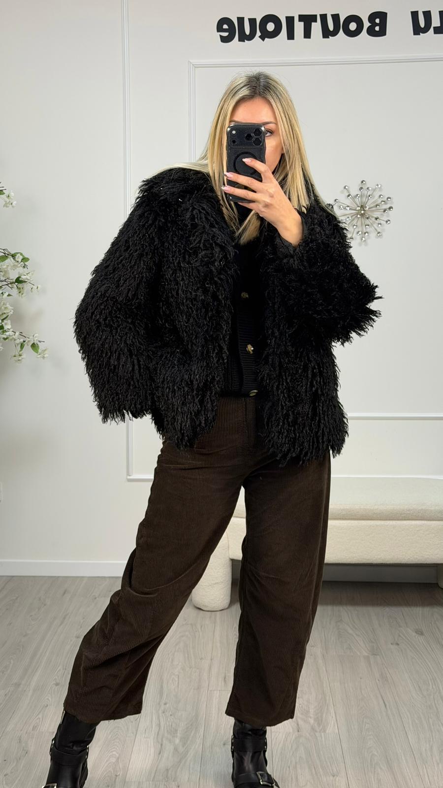 Pelliccia mongolia nera - HaveOne