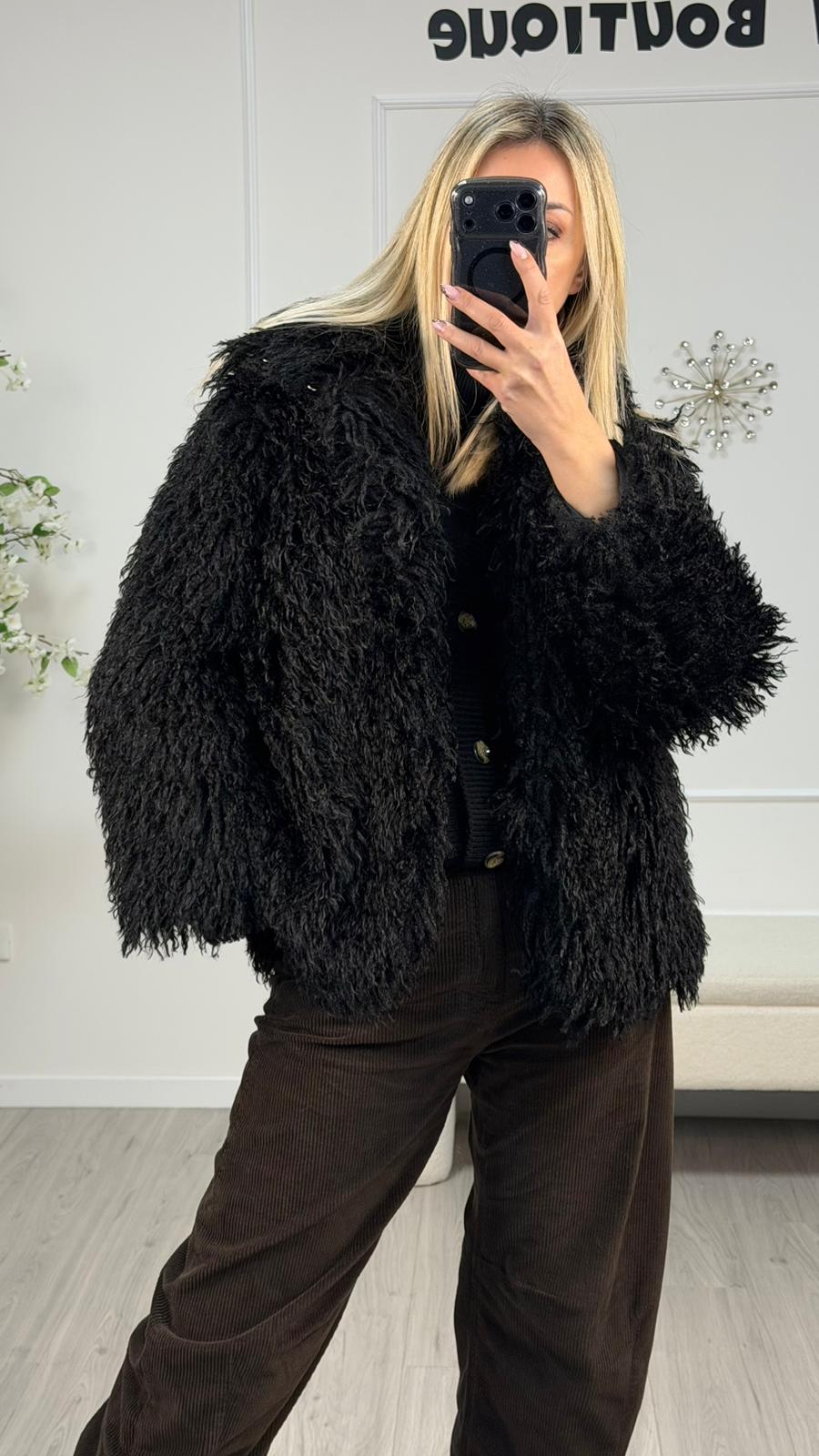 Pelliccia mongolia nera - HaveOne