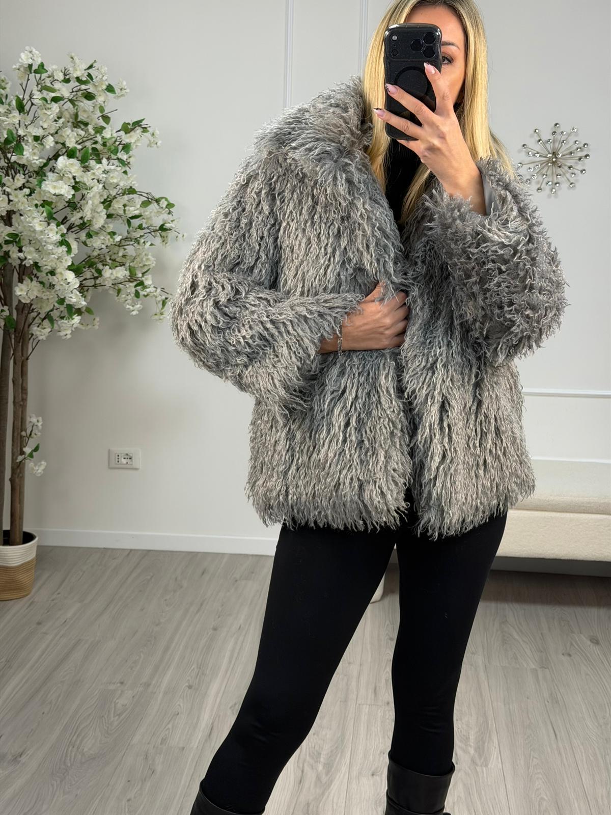 Pelliccia mongolia grigio - HaveOne