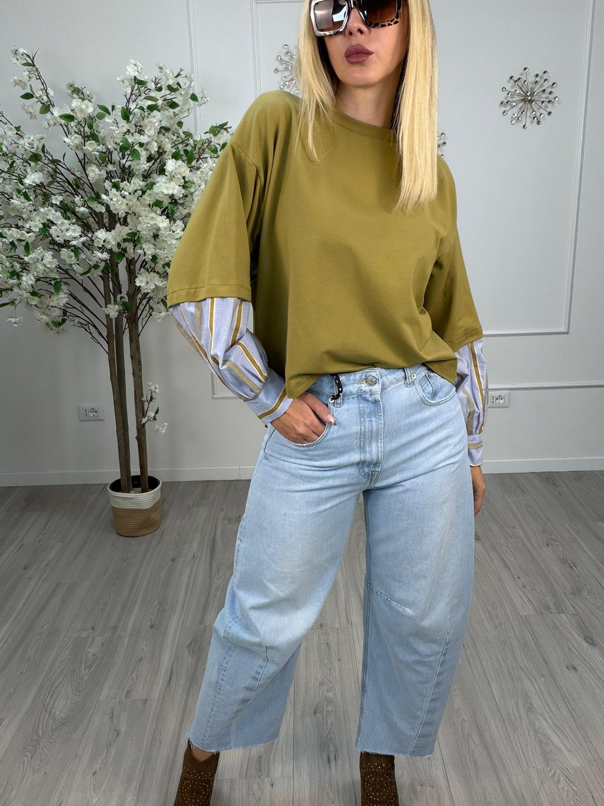 Felpa Girocollo -Susy Mix