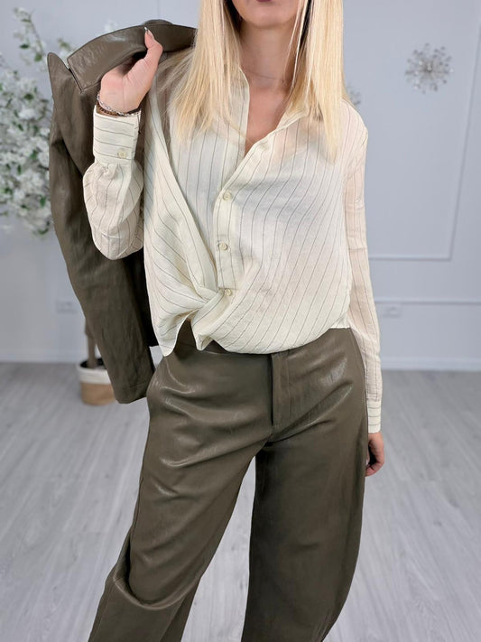 Camicia Vicolo a Righe con Nodo
