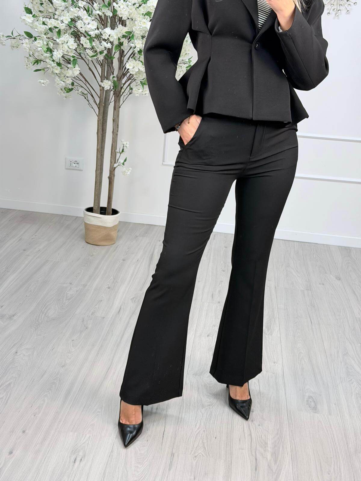 Susy Mix Pantalone Zampetta Donna Elegante