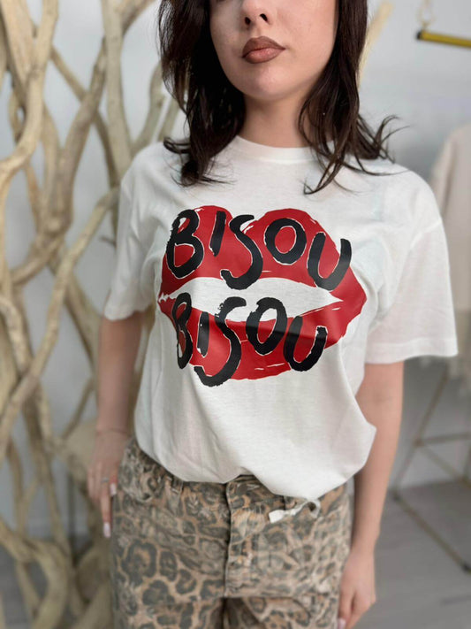 T-shirt Bisou Bisou -Susy Mix
