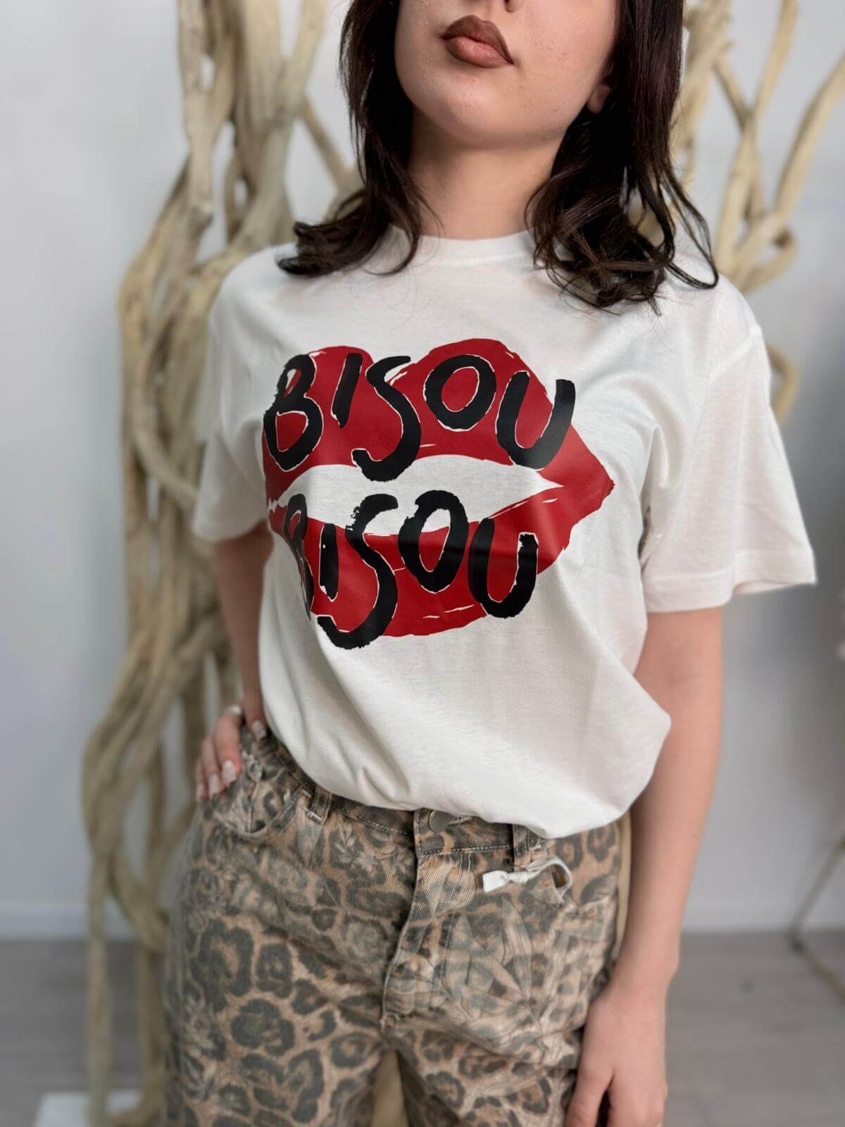 T-shirt Bisou Bisou -Susy Mix