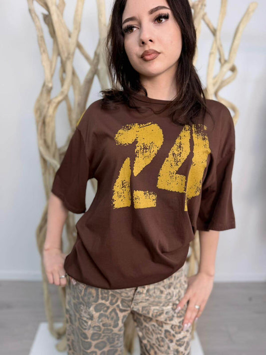 T-Shirt Marrone - Souvenir