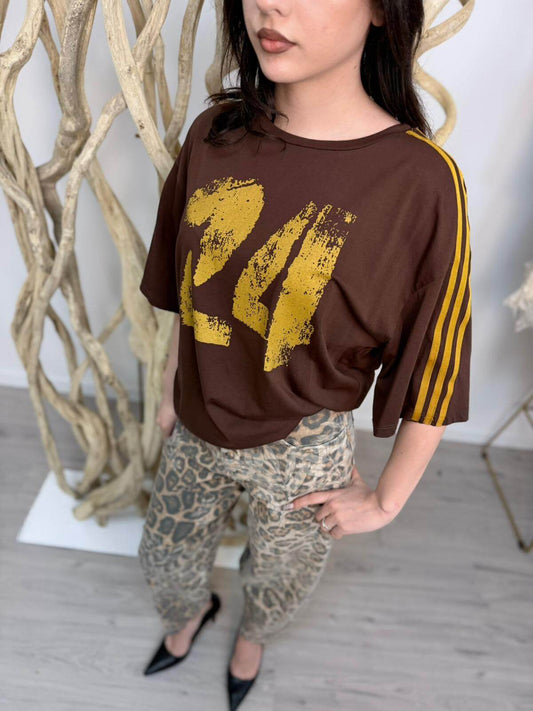 T-Shirt Marrone - Souvenir