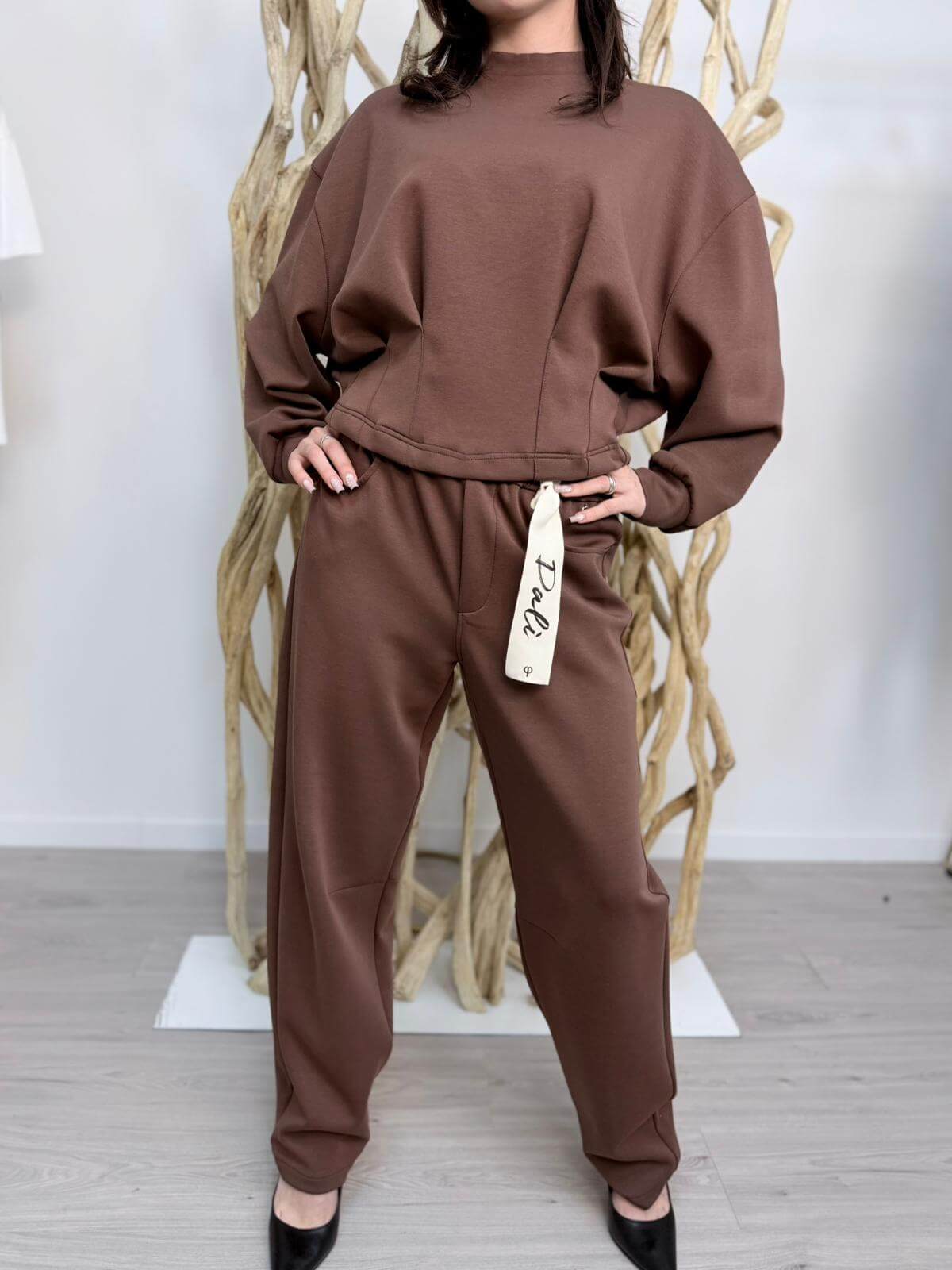 Philia Loft Pantalone Donna Marrone