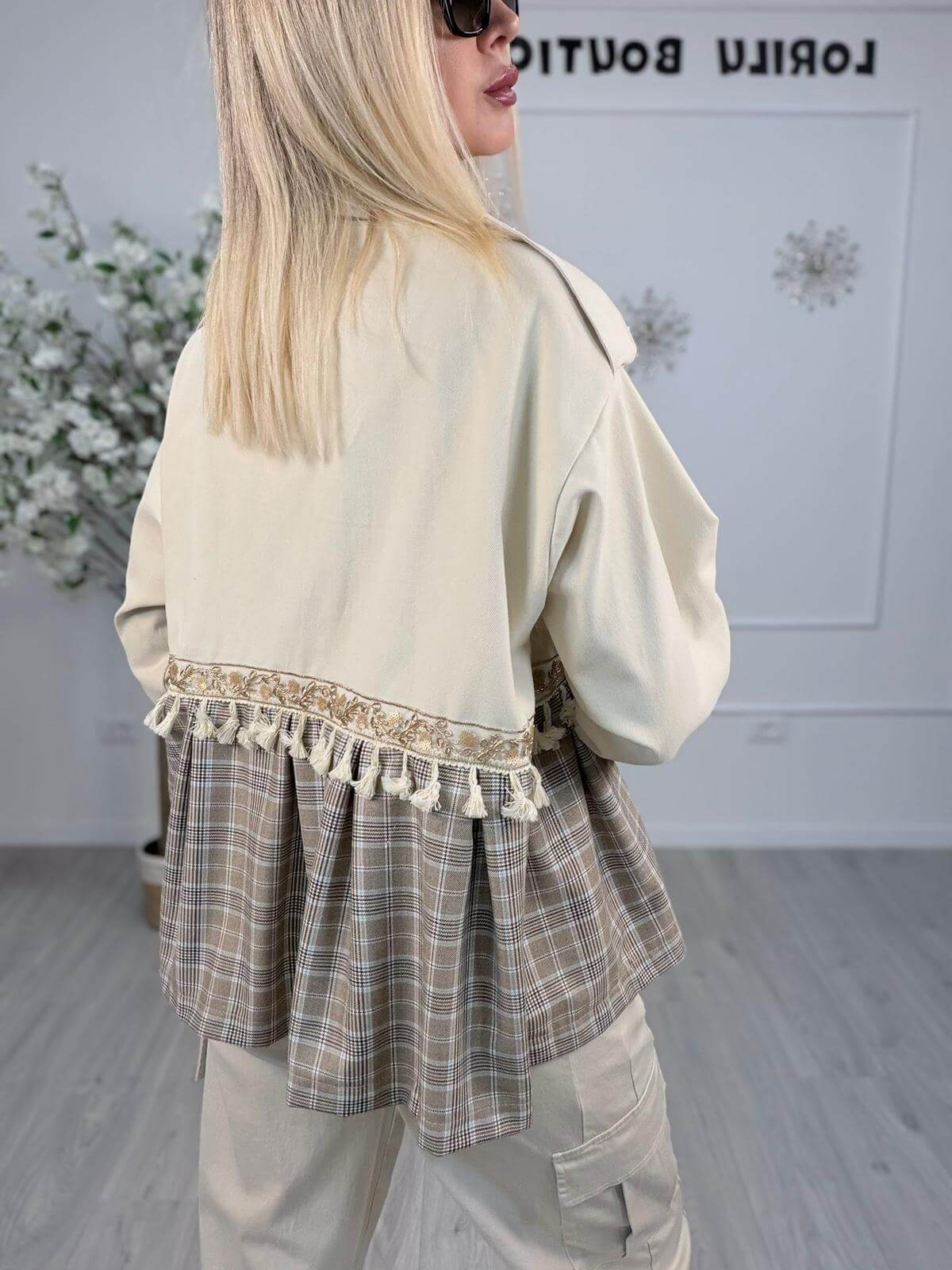 Susy Mix Trench Over Donna Sabba Boho-Chic