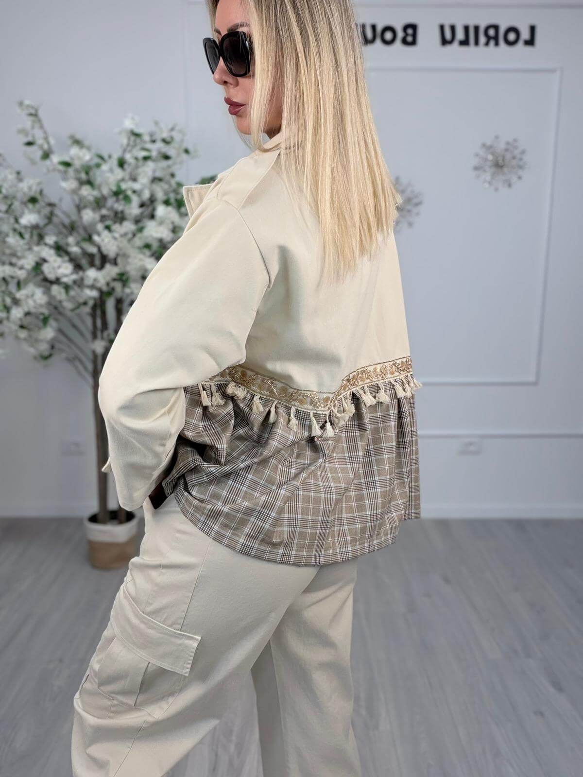 Susy Mix Trench Over Donna Sabba Boho-Chic
