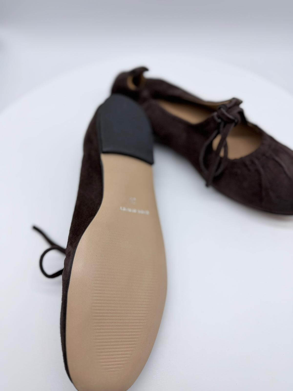 Divine Follie Ballerine Donna Camoscio Cioccolato