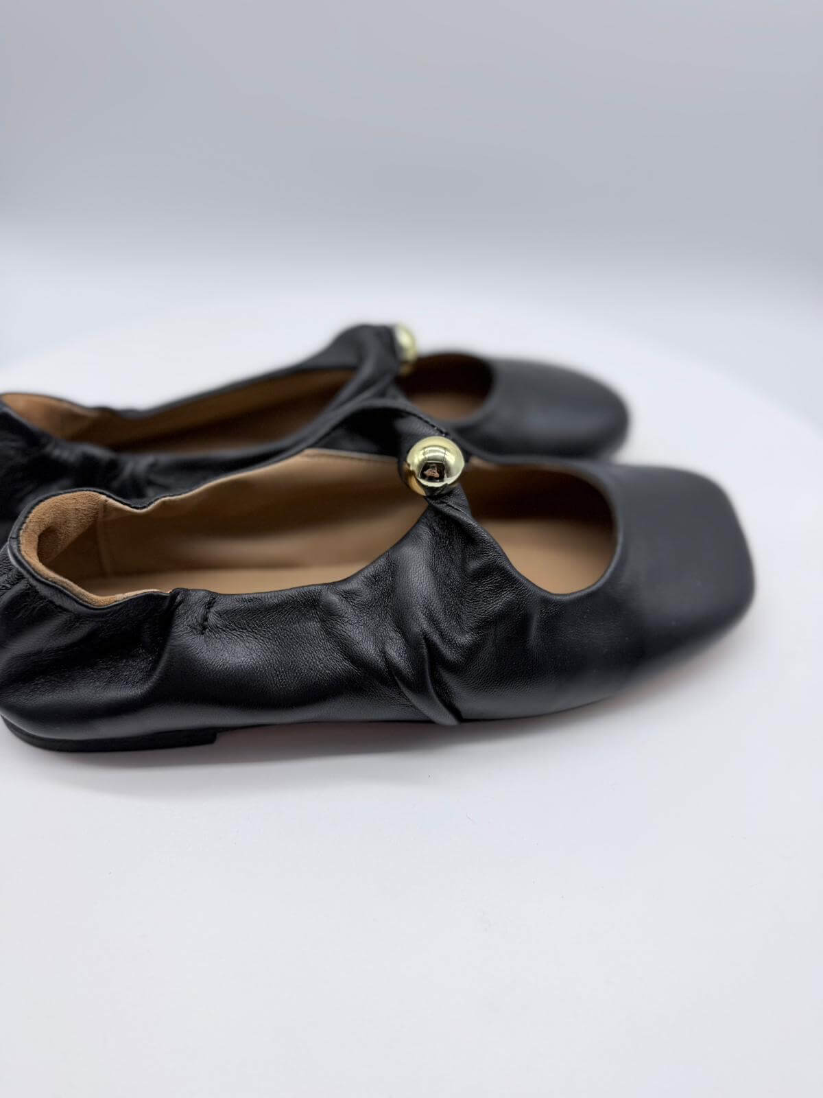 Divine Follie Ballerina Donna Nappa con Dettaglio Metallico