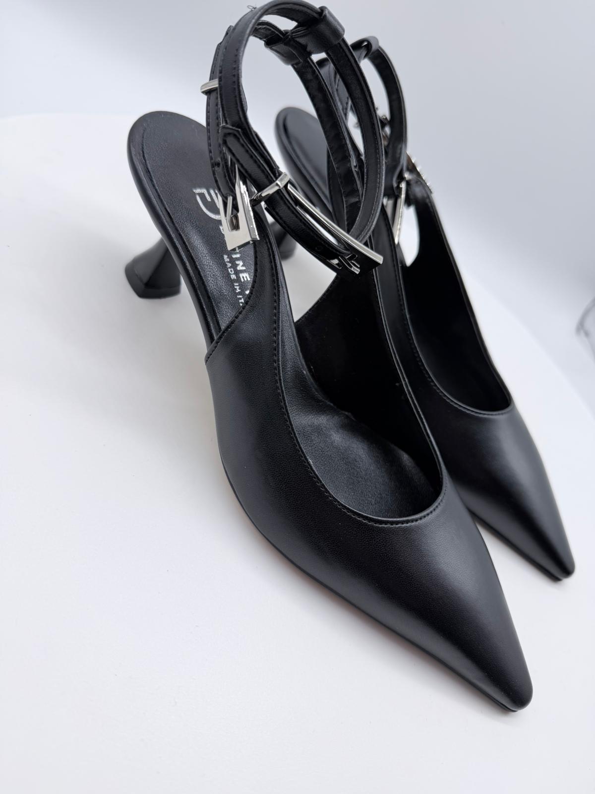 Divine Follie Slingback Donna Elegante Nero