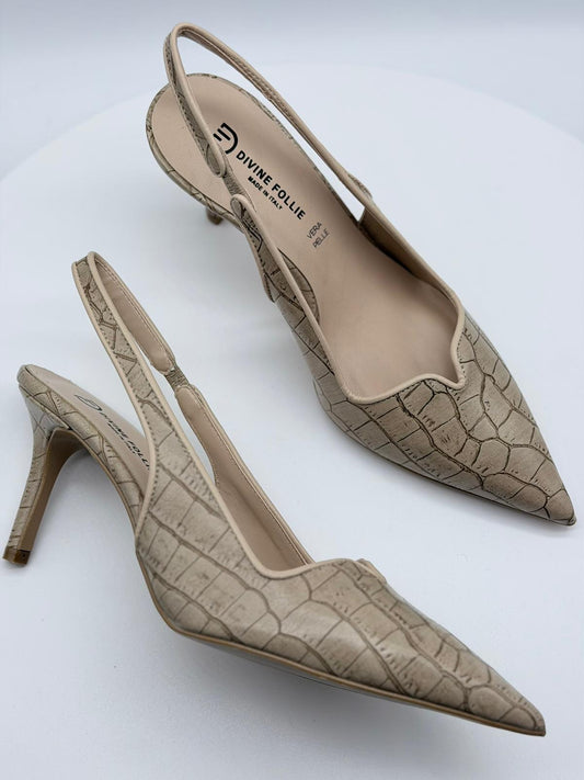 Divine Follie Slingback Coco - Beige