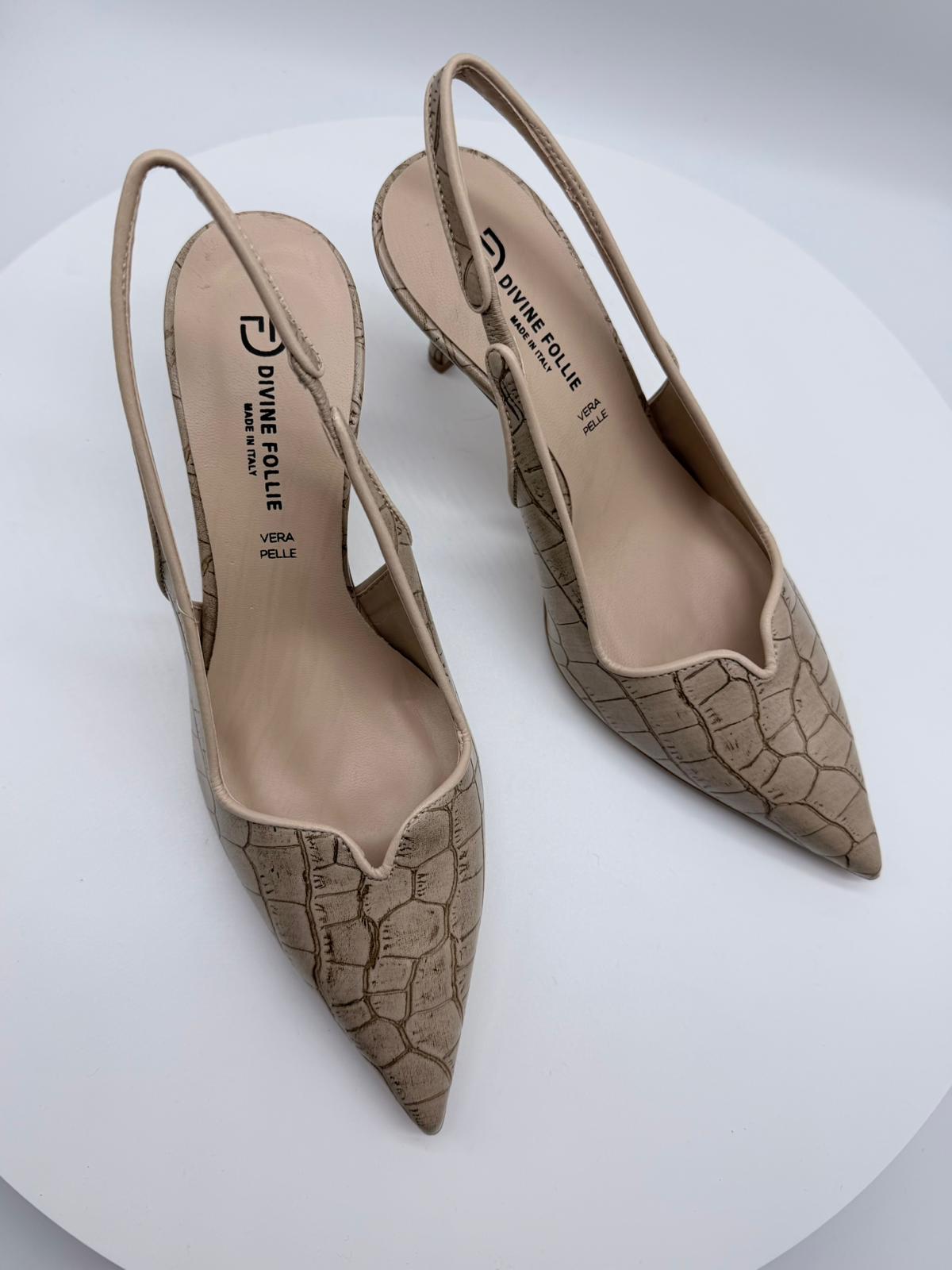 Divine Follie Slingback Coco - Beige