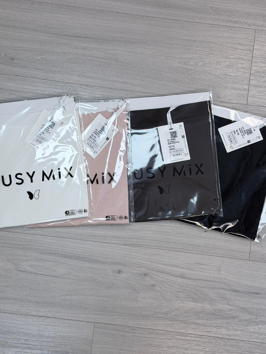 Maglia Susy Mix Scollo a Barchetta - Viscosa