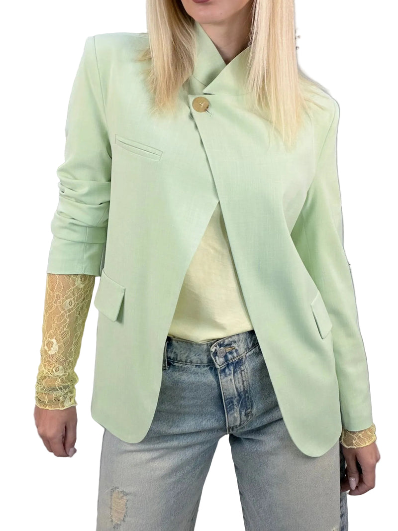 Giacca Maryley Mono bottone - Verde Menta