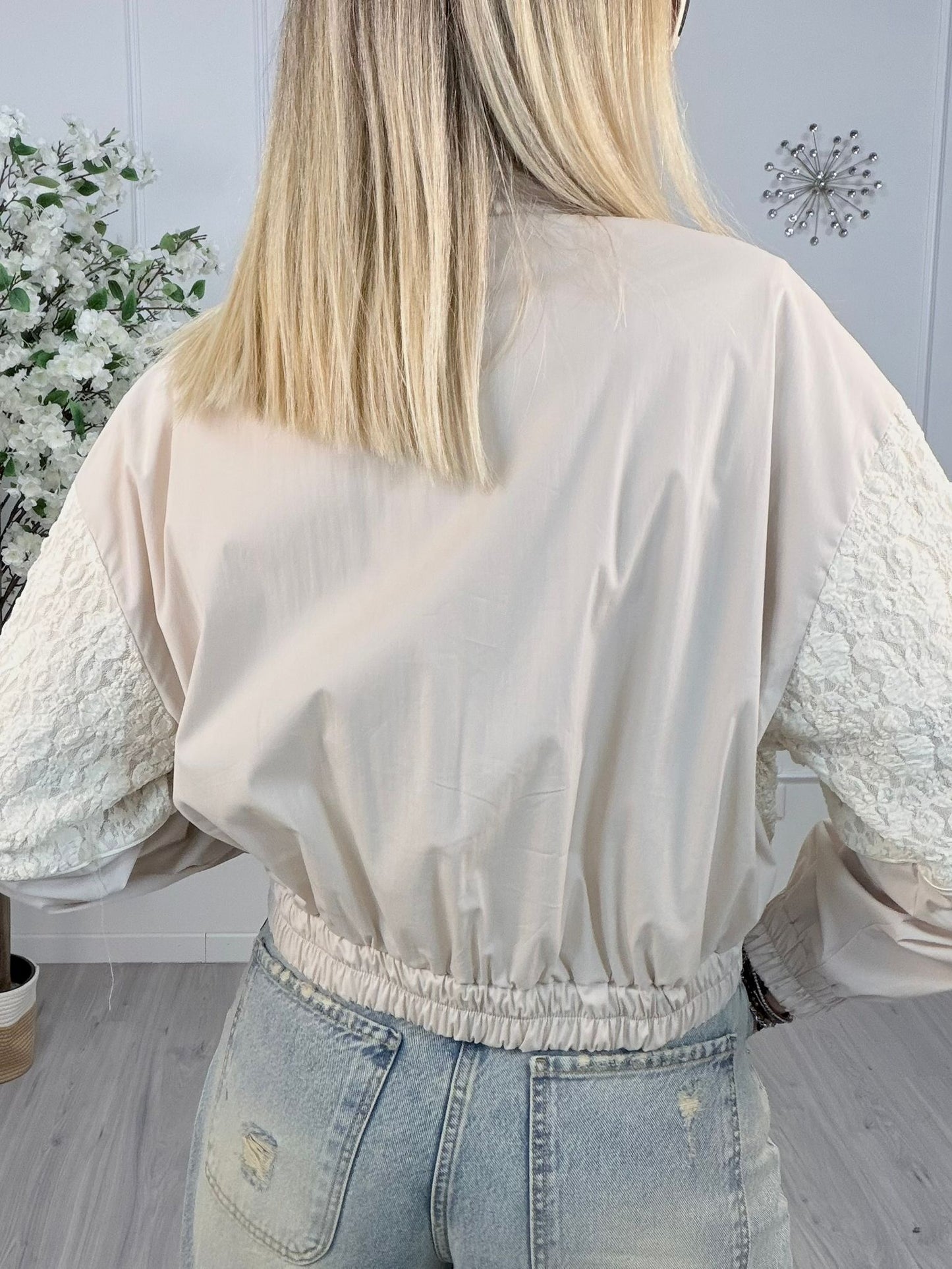 Bomber Sport-Chic con Pizzo – Haveone