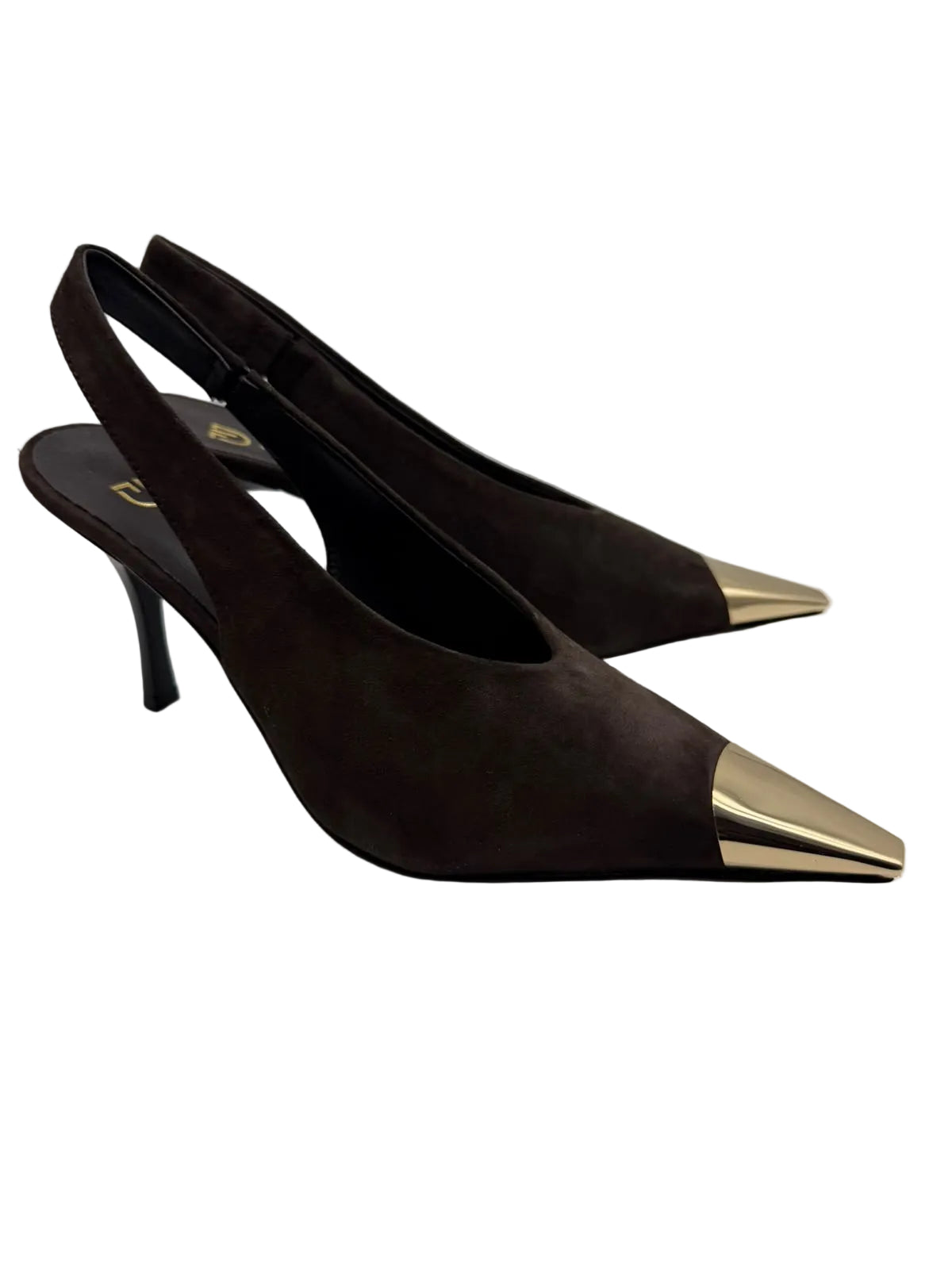 Decolleté Slingback con Punta Metallica – Divine Follie