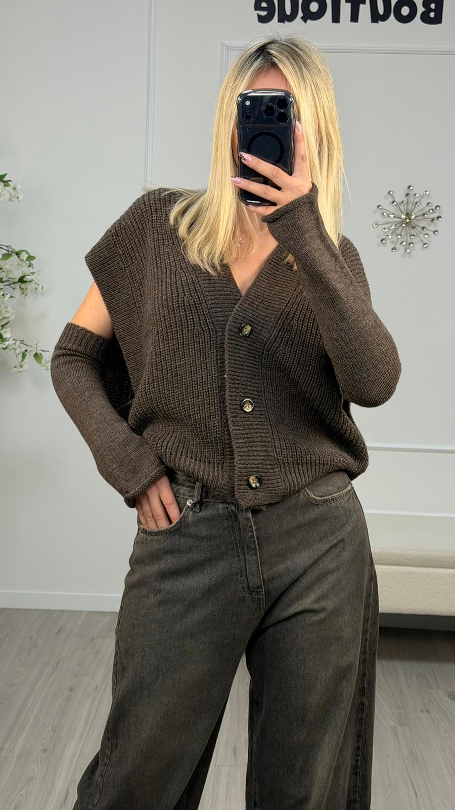 Gilet Costa Manicotti Susy Mix