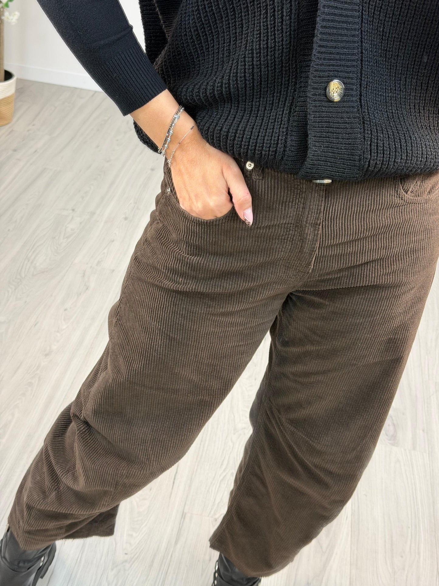 Pantalone Barbara Velluto - Haveone