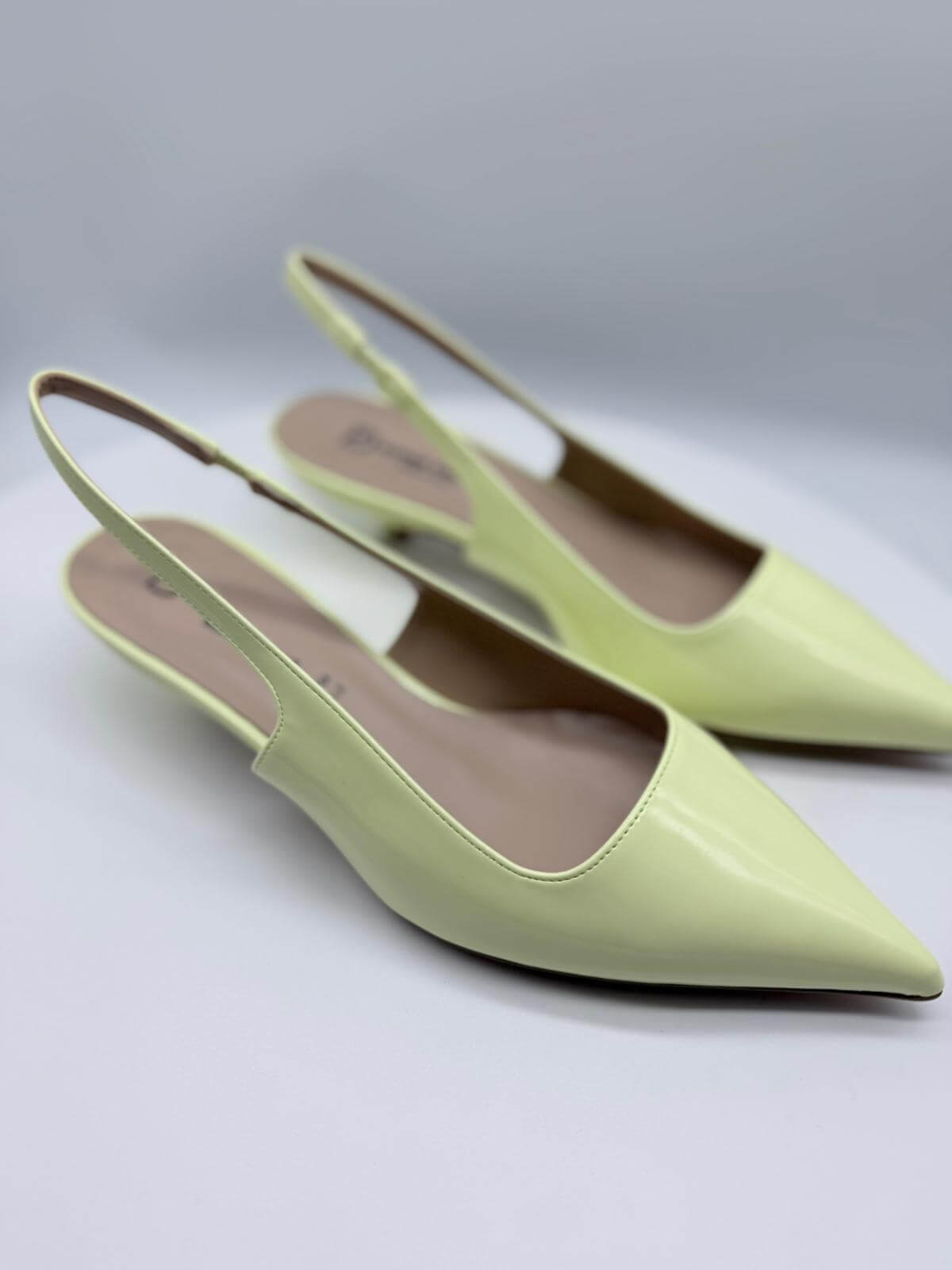 Divine Follie Slingback Donna Vernice Gialla