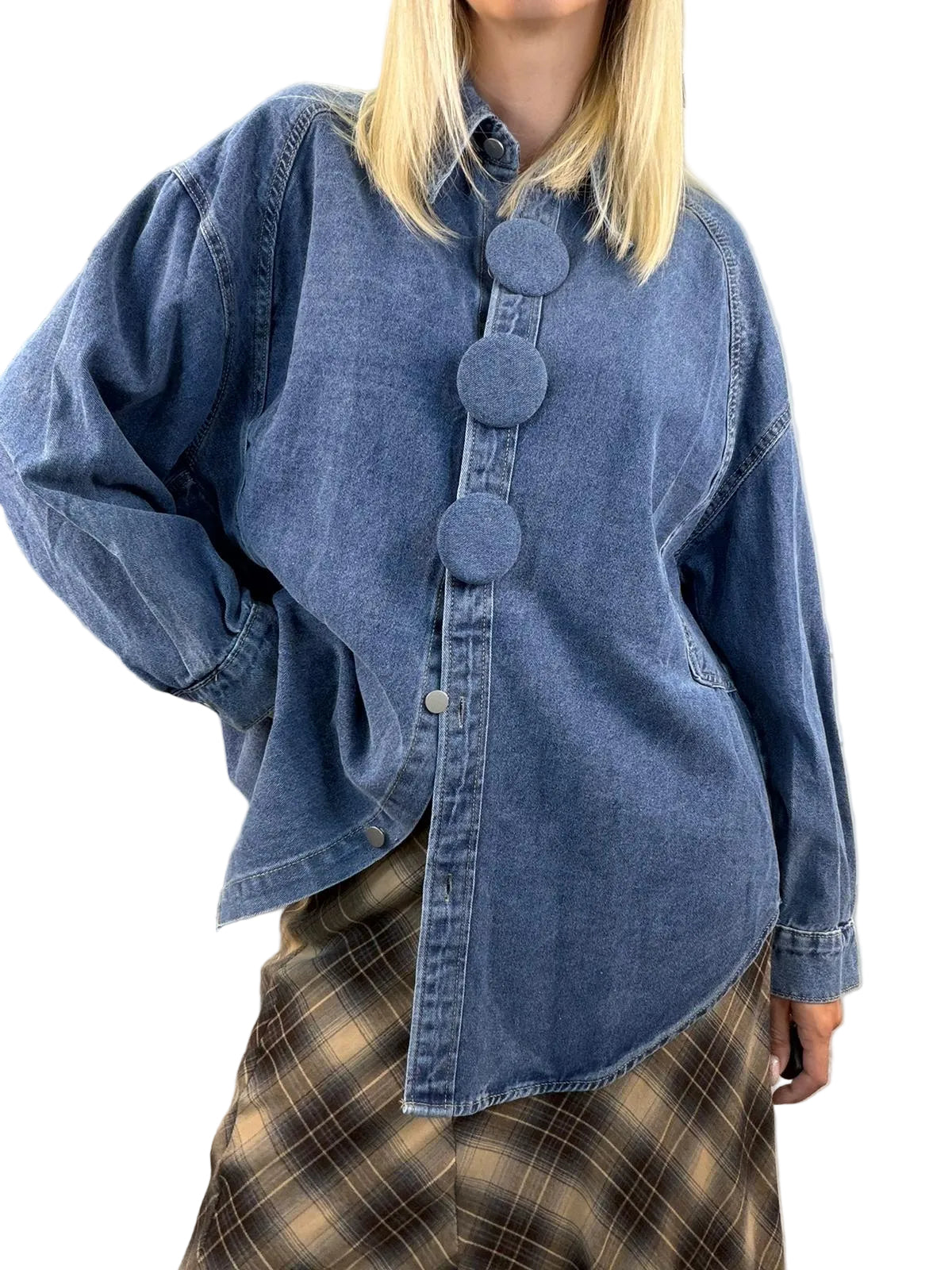 Abito Camicia Denim Stone Wash Susy Mix