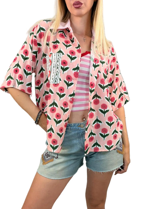 Camicia Floreale in Viscosa – Haveone