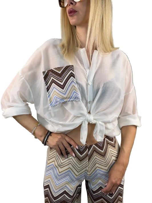 Camicia Misto Seta - Tensione In