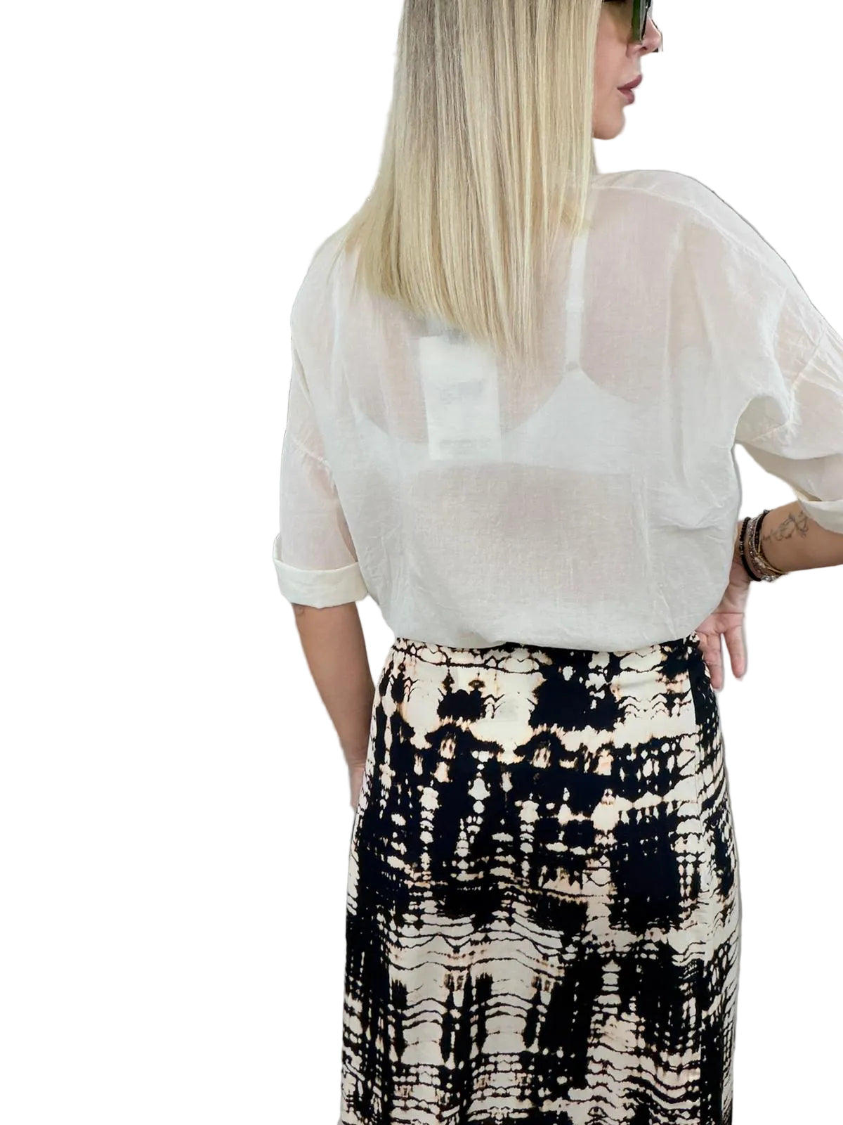Camicia Voile Cotone Burro - HaveOne