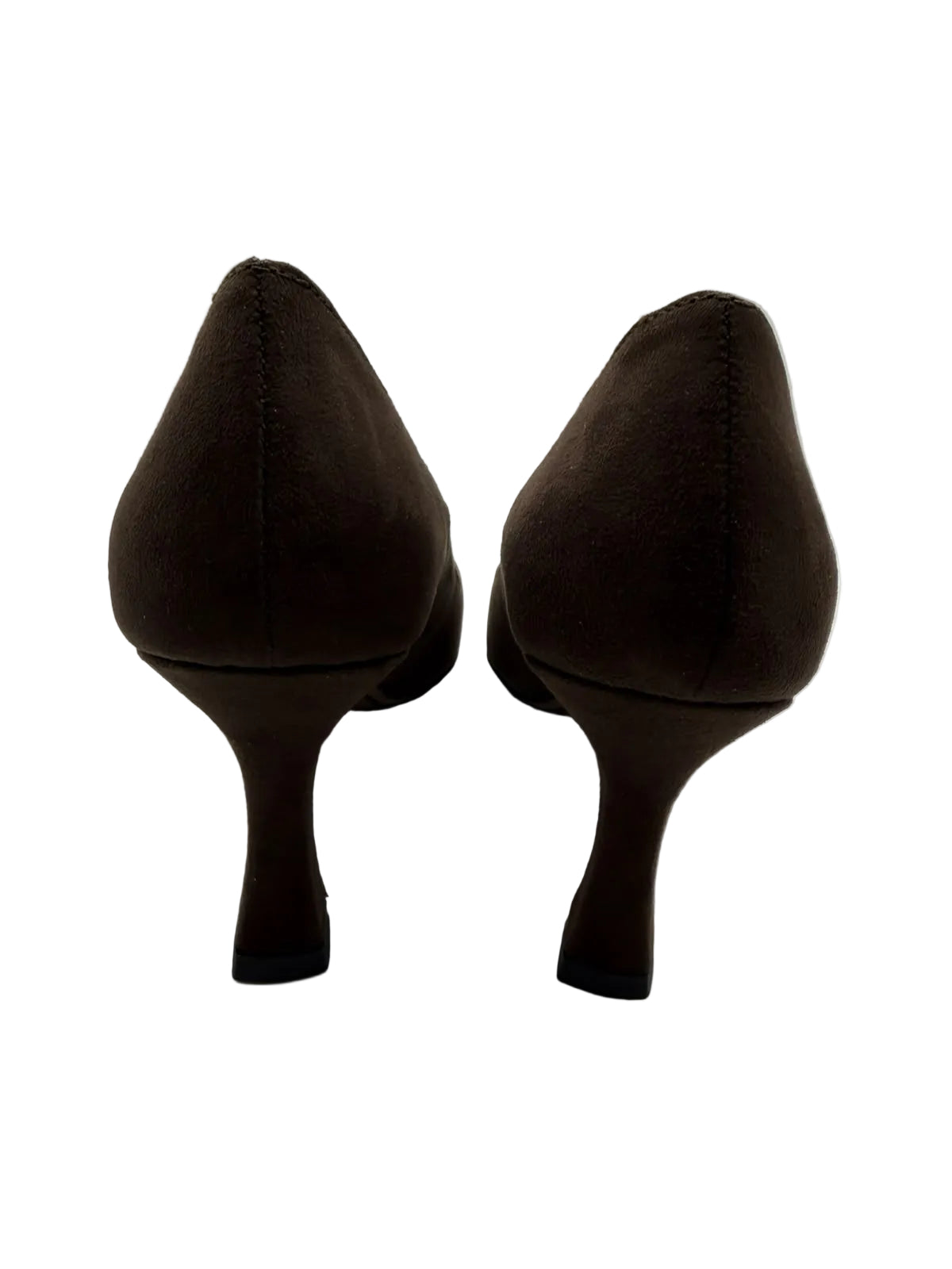 Dècollète scamosciato marrone-Divine Follie