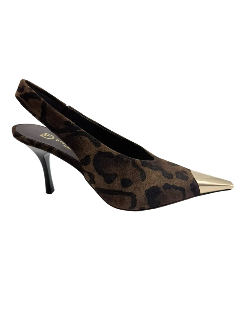 Décolleté Yuna Maculata con Punta Metallizzata – Divine Follie