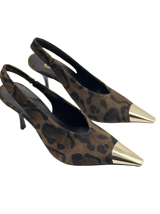 Décolleté Yuna Maculata con Punta Metallizzata – Divine Follie