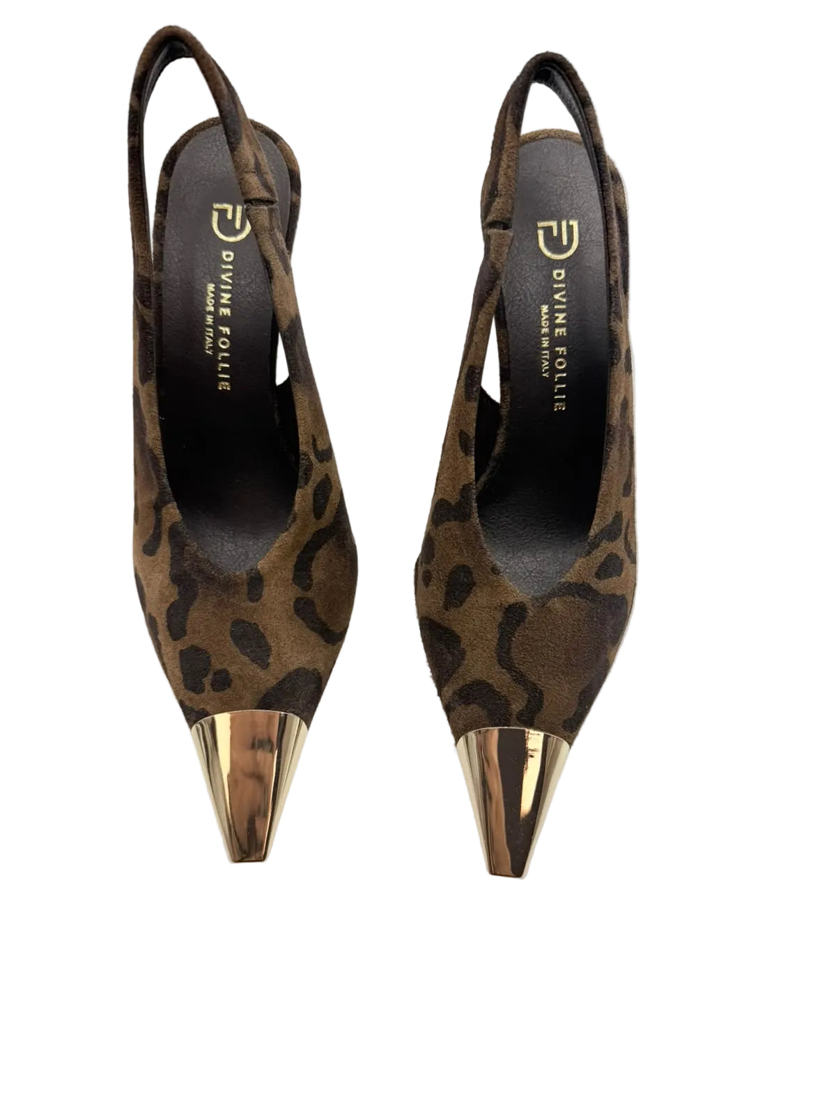 Décolleté Yuna Maculata con Punta Metallizzata – Divine Follie