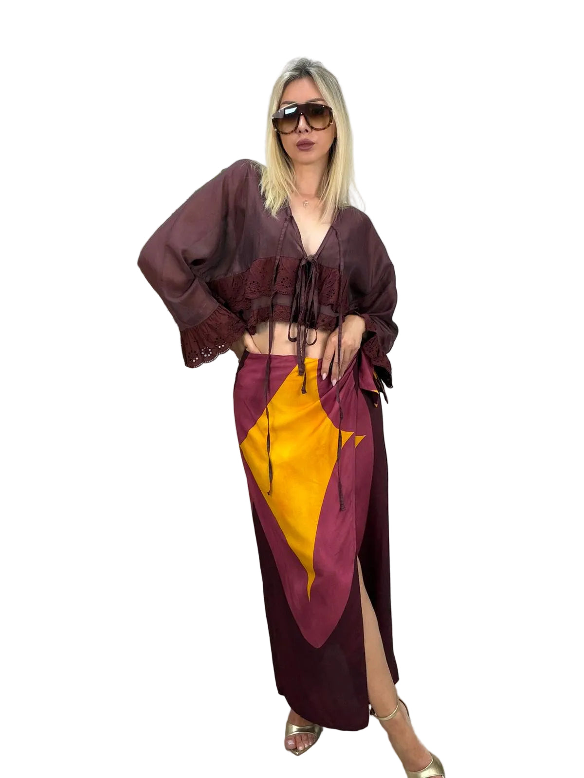 Gonna Pareo Lunga Haveone – Fantasia Geometrica